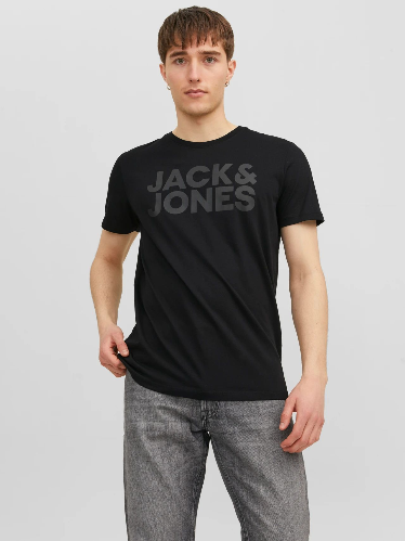Resim Jack & Jones Jjecorp Logo Tee Ss O-Neck  Noos Erkek T-Shirt 12151955