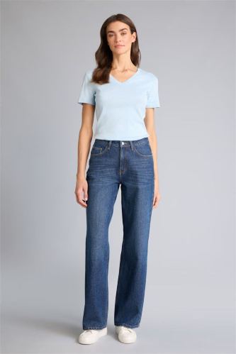 Resim Defacto Kadın T-shirt I1080AZ/BE366