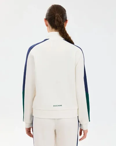 Resim Skechers  W Colour Block Track Suit Kadın Eşofman Takım S2610027-3855