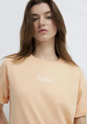 Resim Mavi Kadın T-shirt M1613884-71220