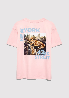 Resim Mavi Kız Çocuk T-shirt M7610402-71007