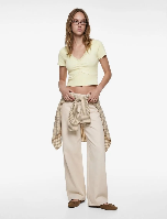 Resim Koton Kadın T-shirt 6SAL10127IK