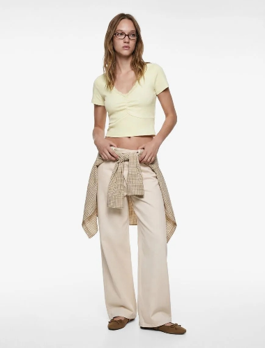 Resim Koton Kadın T-shirt 6SAL10127IK