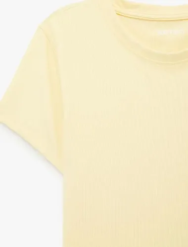 Resim Koton Kadın T-shirt 6SAK10209NK