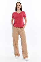 Resim Viole&More Kadın Kanvas Pantolon 2499 Müslim