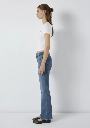 Resim Mavi Kadın T-shirt M1613848-620