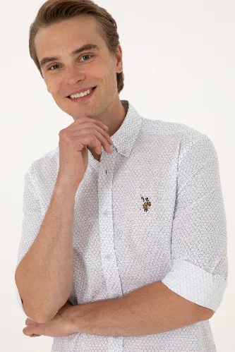 Resim U.S. Polo Assn. Marola Erkek Dokuma Gömlek 2108427