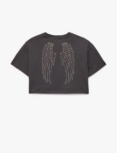 Resim Koton Kız Çocuk T-shirt 6SKG10558AK