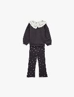 Resim Koton Kız Bebek Sweat Takım 6Wmg10047Ak