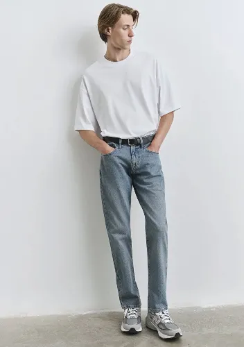 Resim Mavi Lısbon Erkek Jean Pantolon M0010039-90630