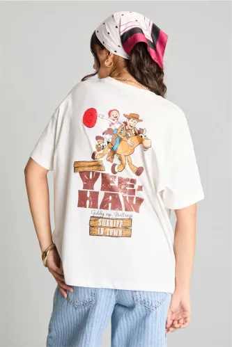 Resim Defacto Kadın T-shirt H6819AX/ER103