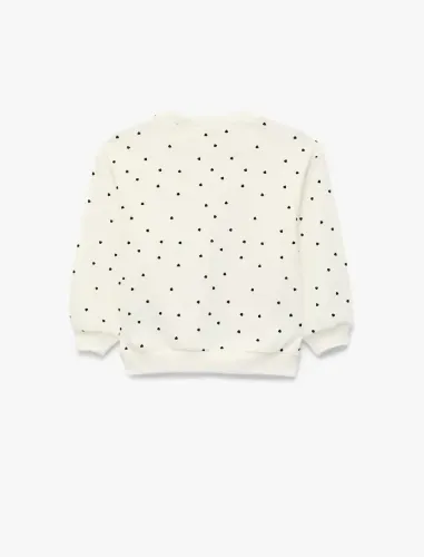 Resim Koton Kız Bebek Sweat 7WMG10028AK