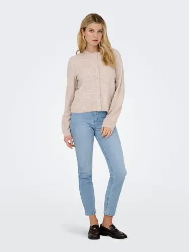 Resim Only Onlsımonı L/S O-Neck Cardıgan Knt Noos Kadın Kazak 15368980