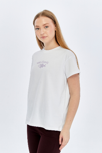 Resim Viole&More Kadın T-shirt Yk26