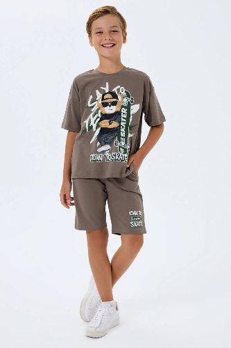 Resim Yenikoza Erkek Çocuk Şort Takım
