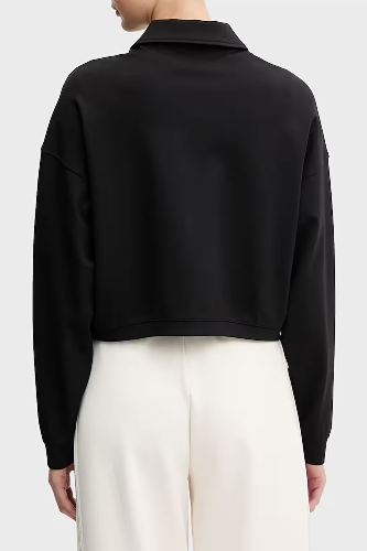 Resim Guess Athleisure  Kadın  Ceket V6RQ17KD822-JBLK Annıe Crop Full Zıp Jacket