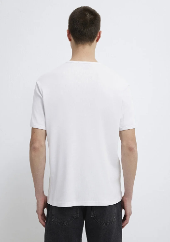 Resim Mavi Erkek T-shirt M0613176-620