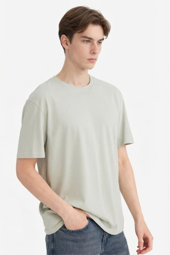 Resim Defacto Erkek T-shirt V7699AZ/GN1255