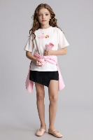 Resim Defacto Kız Çocuk T-shirt H1465A8/ER105