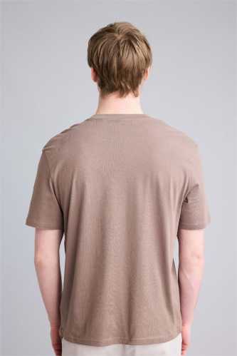 Resim Defacto Erkek T-shirt V7699AZ/BN571