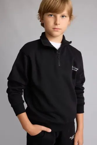 Resim Defacto  Erkek Çocuk Sweat H9689A8/BK81