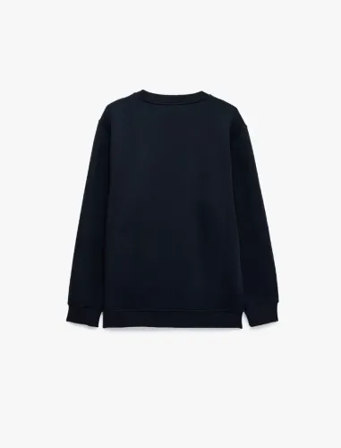 Resim Koton Erkek Sweat 7WAM70034MK
