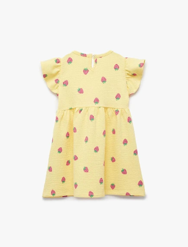 Resim Koton Kız Bebek Elbise 6SMG80004AK