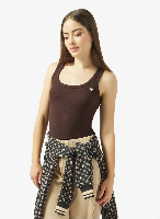 Resim Guess Athleisure  Kadın  T-shirt V4YP06K8RT2-A10K Colette Rıb Tank