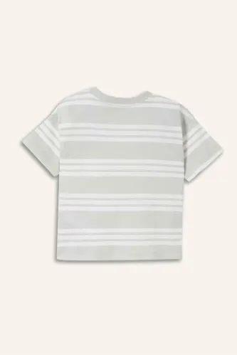 Resim Defacto Erkek Bebek T-shirt H4799A5/GN220