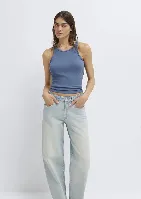 Resim Mavi Kadın T-shirt M1613912-70736