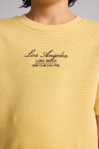 Resim Defacto Erkek Çocuk T-shirt G7153A8/YL502