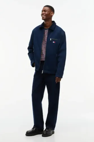 Resim Tommy Hilfiger Erkek Deri Mont ve Ceket