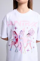 Resim Defacto Kız Çocuk T-shirt H7359A8/WT34