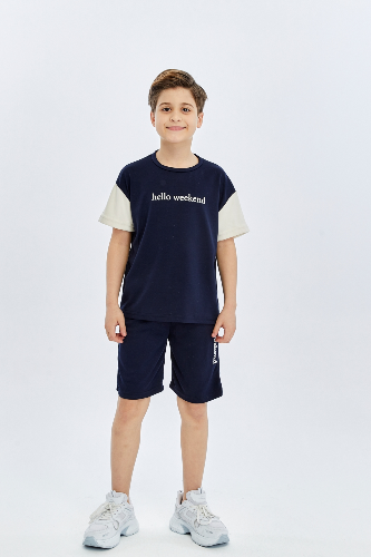 Resim Yenikoza Erkek Çocuk Şort Takım