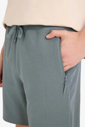 Resim Defacto Erkek Penye Şort B8792AX/GN1083