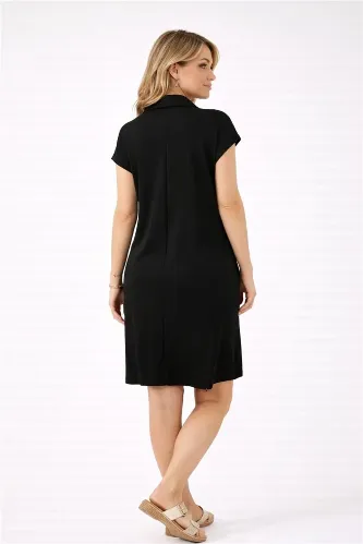 Resim Fashion Friends Kadın Polo Yaka Elbise 26Y0328K1