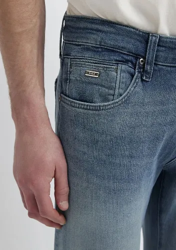 Resim Mavi James Erkek Jean Pantolon M00424A1733