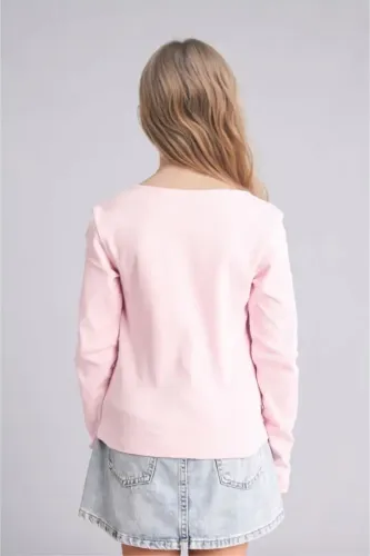 Resim Defacto Uzun Kol Kız Çocuk Sweat I1975A8/PN130