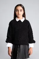 Resim Defacto  Kız Çocuk Kazak I0597A8/BK27