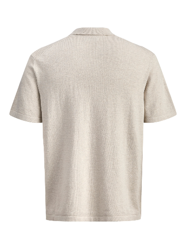 Resim Jack & Jones Jjeemıl Knıt Zıp Polo Ss Sn Erkek Gömlek 12288260