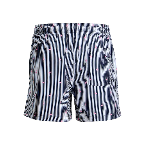 Resim Jack & Jones Jpstmauı Breeze Mını Strıpe Swım Srt Sn Erkek Deniz Şortu 12291425