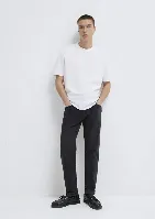 Resim Mavi Cepli Erkek T-Shirt M066248-620