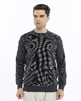 Resim Paul&More Erkek Sweat Essentıals Baskı Ottoban