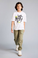 Resim Defacto Erkek Çocuk T-shirt G9728A8/WT34