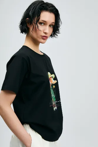 Resim Lufian Fame Kadın T-shirt 121020041