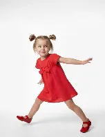 Resim Koton Kız Bebek Elbise 6SMG80003AW