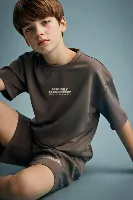 Resim Defacto Erkek Çocuk T-shirt H3041A8/KH487
