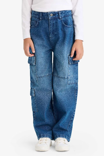 Resim Defacto Erkek Çocuk Jean Pantolon G6165A8/NM28