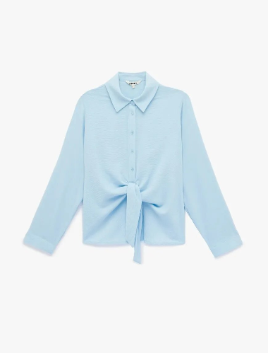 Resim Koton Kadın Gömlek 6SAK60097PW