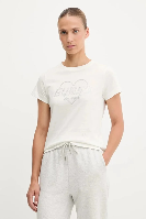 Resim Guess Athleisure  Kadın  T-shirt V5GI10K9RM1-G1O6 Narcıso Cn T-Shırt